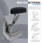 Big and Tall Executive Chair with Adjustable Support