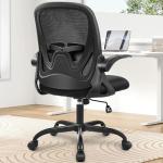 Ergonomic Office Chair with Adjustable Armrests and Lumbar Support