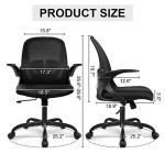 Ergonomic Office Chair with Adjustable Armrests and Lumbar Support
