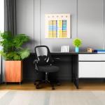 Ergonomic Office Chair with Adjustable Armrests and Lumbar Support