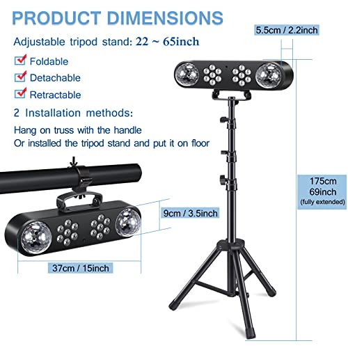 Sound-Activated DJ Lights for Halloween Parties