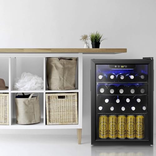 24-Bottle Wine and Beverage Mini Fridge