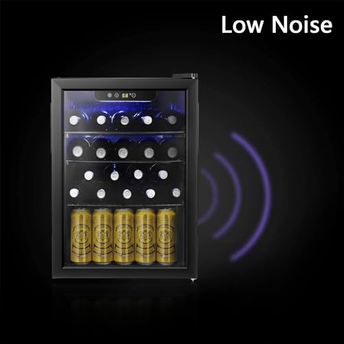 24-Bottle Wine and Beverage Mini Fridge