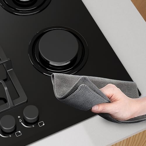 Empava 5-Burner Gas Cooktop in Black Glass