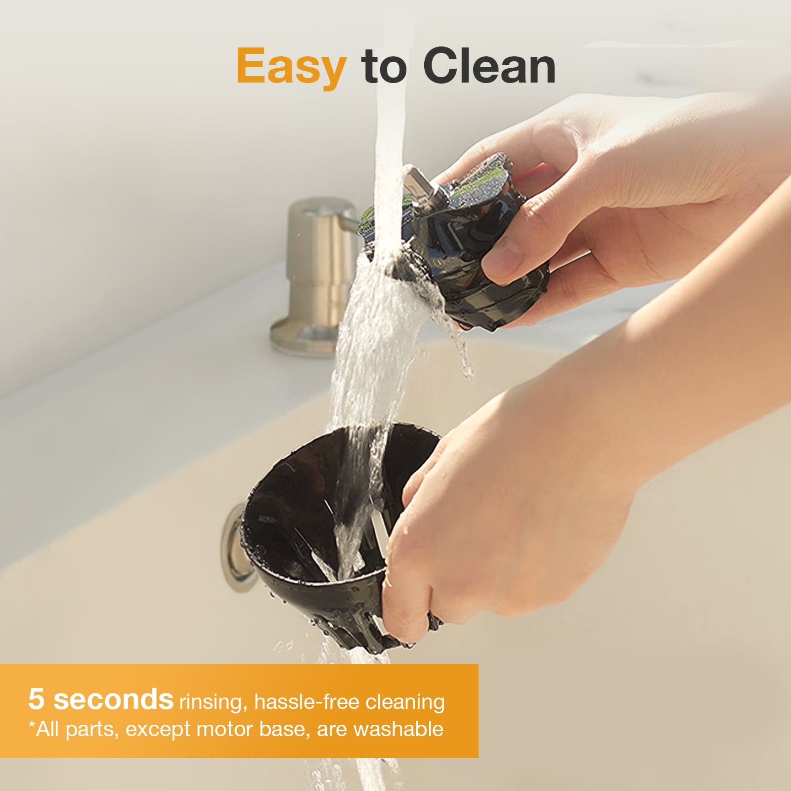 ORFELD Slow Masticating Juicer - Vegetable Fruit Extractor