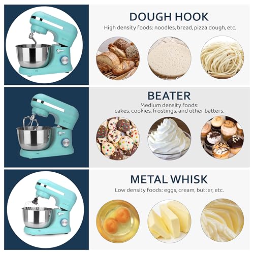 Retro Stand Mixer - Blue, 4.5L