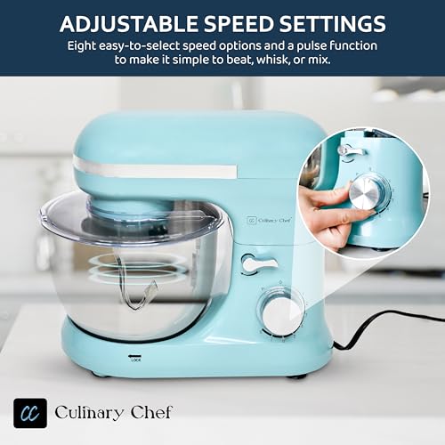 Retro Stand Mixer - Blue, 4.5L