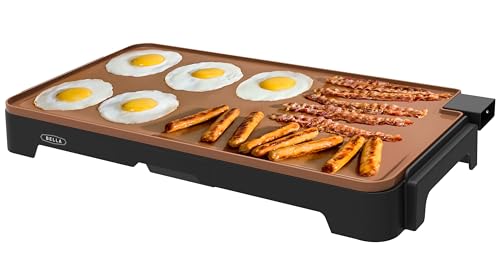 BELLA XL Electric Griddle with Fusion TI Coating