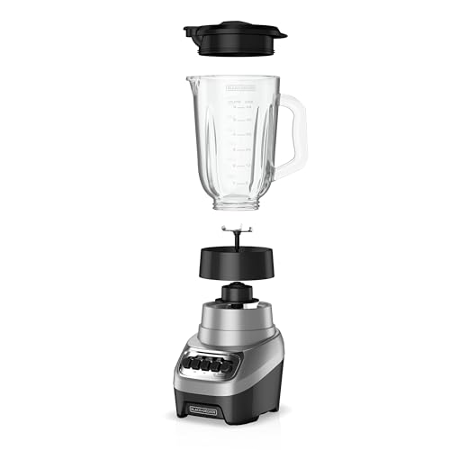 BLACK+DECKER PowerCrush Blender (Silver)