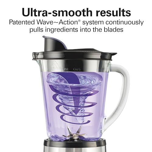 Hamilton Beach Blender with 14 Functions, Stainless Steel