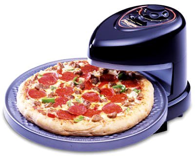 Presto® Pizzazz® Plus Rotating Pizza Oven 03430, Black