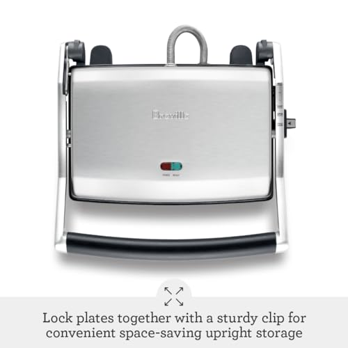 Breville BSG520XL Panini Duo, Stainless-Steel, 1500 W, Silver