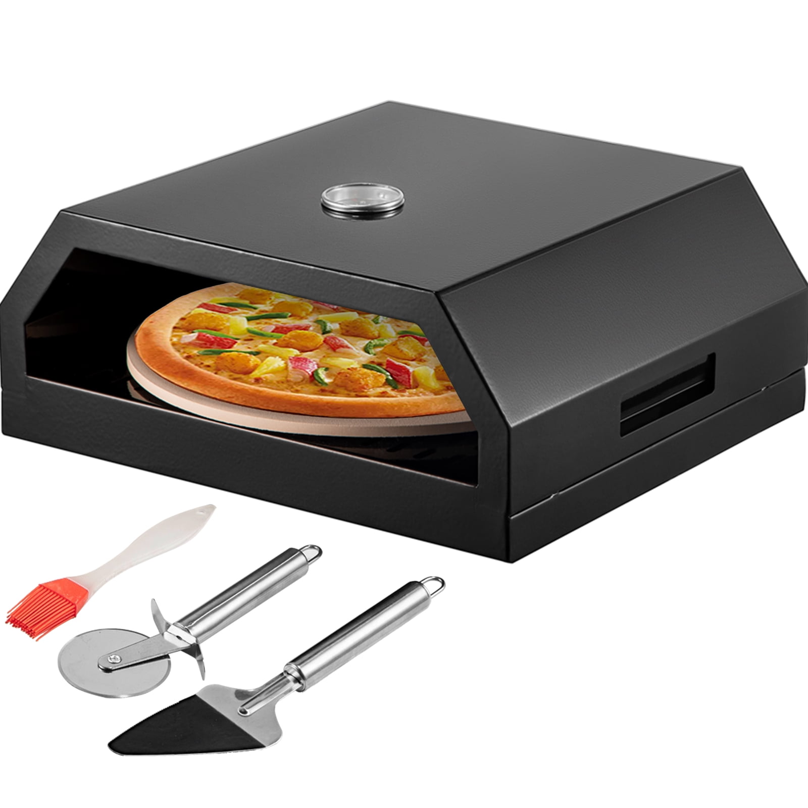 Portable Wood Fired Pizza Oven Stainless Steel Top