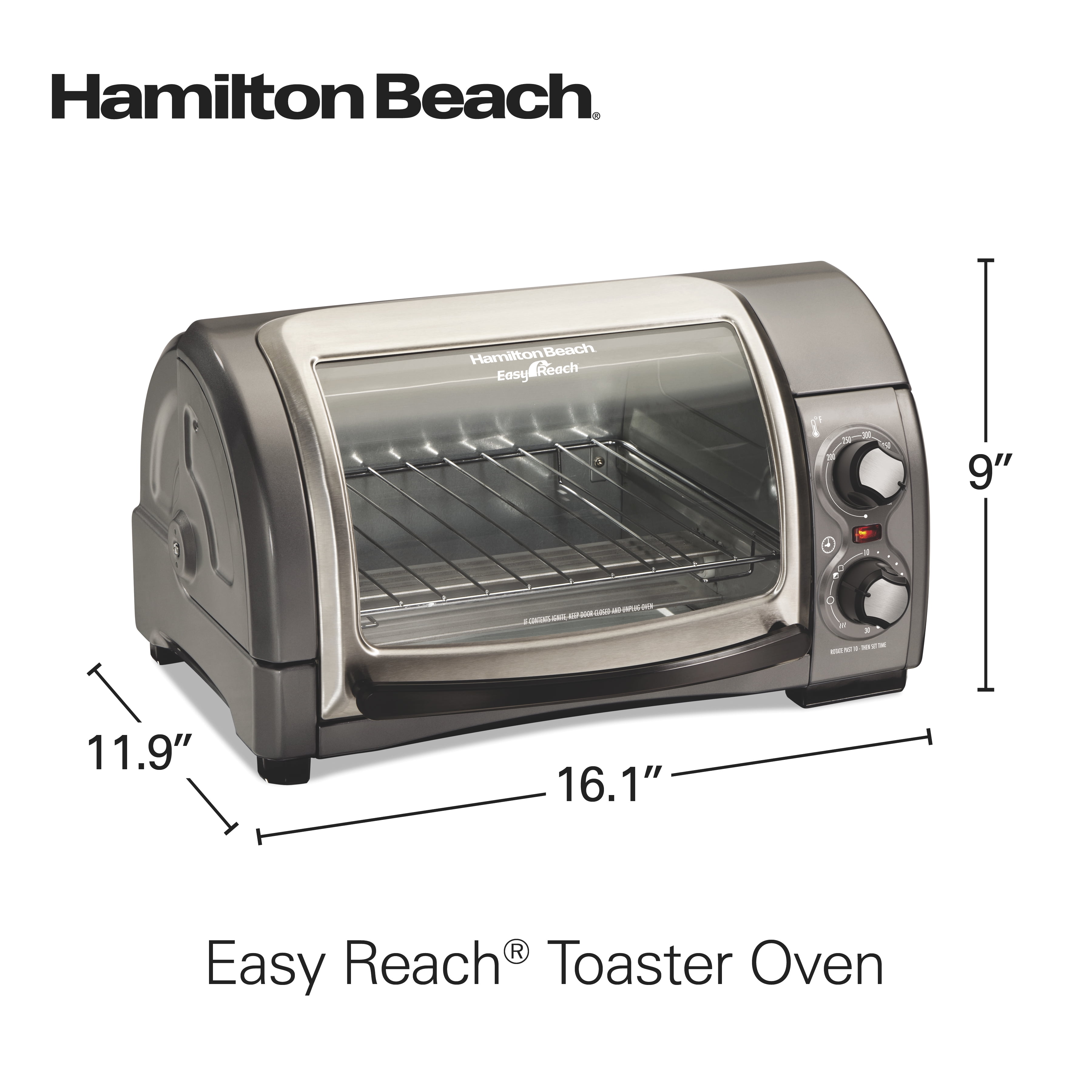 Hamilton Beach 4 Slice Toaster Oven