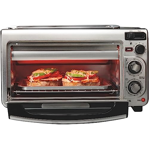 Hamilton Beach 31156 2-in-1 Oven and Toaster, Stainless Steel