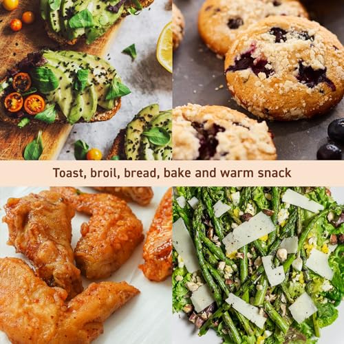 Elite Gourmet Toaster Oven with Timer & Accessories