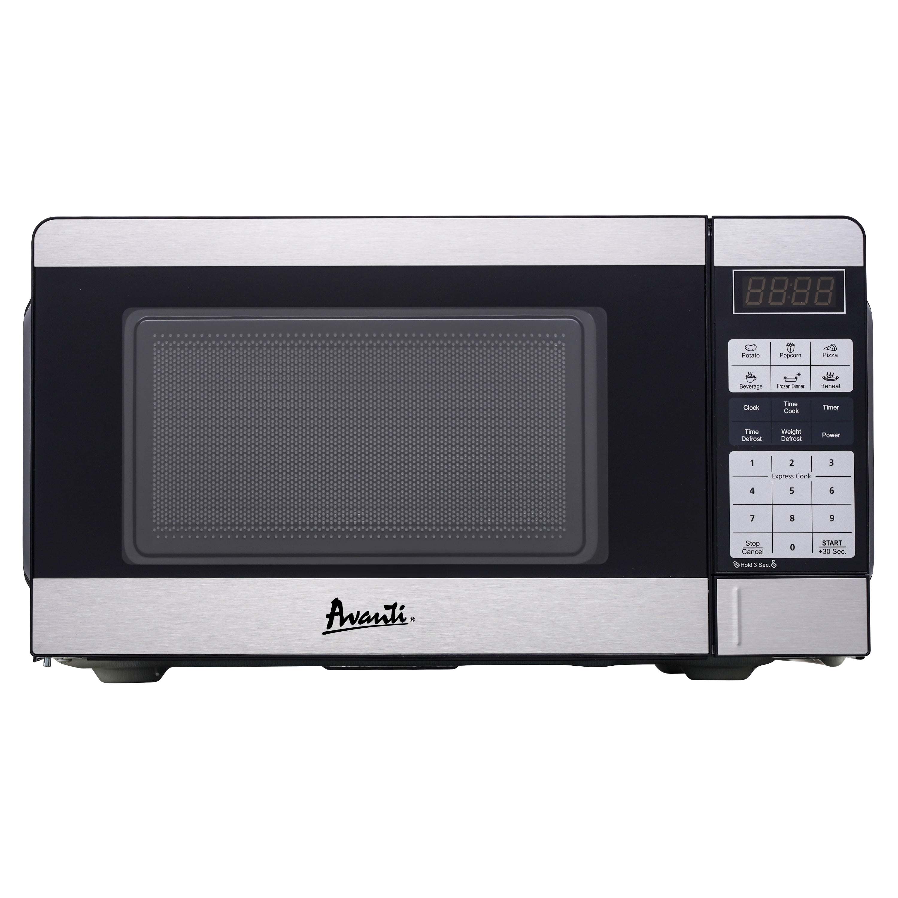 Avanti Stainless Steel Microwave, 0.7 cu.ft