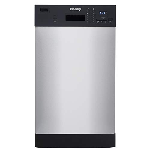 Danby 18" Built-In Dishwasher in Stainless Steel