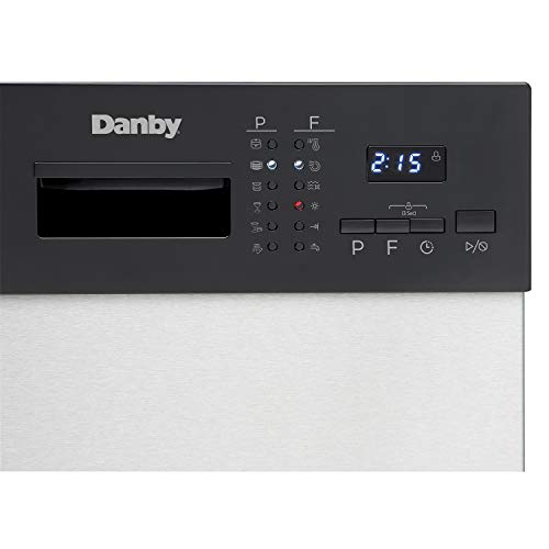 Danby 18" Built-In Dishwasher in Stainless Steel