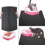 Gray Waterproof Double Layer Cat Litter Mat 24x15