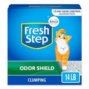 Clumping Cat Litter with Odor Control, Activated Charcoal