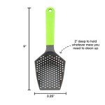 Easy Clean Sifting Scoop for Small Pets, Green
