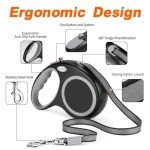 EC.TEAK Retractable Dog Leash for Large Dogs, 26 FT