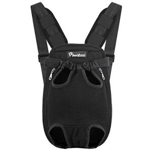 Pawaboo Adjustable Pet Carrier Backpack for Small Pets