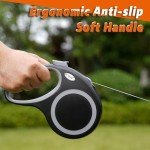 EC.TEAK Retractable Dog Leash for Large Dogs, 26 FT