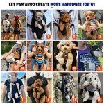 Pawaboo Adjustable Pet Carrier Backpack for Small Pets