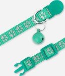 Reflective Cat Collar Set with Bells, Adjustable Size