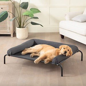 Large Dogs Cooling Elevated Dog Bed, Indoor/Outdoor Pet Hammock
