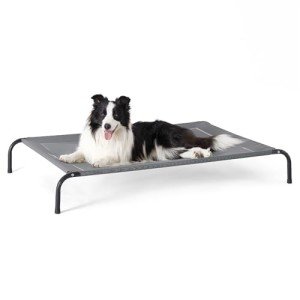 Elevated Cooling Bed for Large Dogs, Indoor/Outdoor Hammock