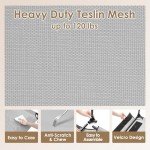 Elevated Dog Bed for Large Dogs, Breathable Mesh