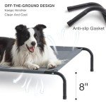 Outdoor Elevated Cooling Dog Bed for All Sizes