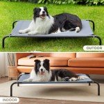 Outdoor Elevated Cooling Dog Bed for All Sizes