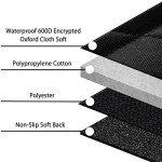 Dog Car Seat Cover with Storage Pockets, Waterproof & Nonslip