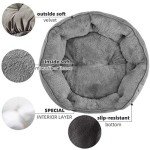 Small Dog and Cat Bed, Extra Soft Grey