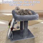 Cat Tree Tower with Scratching Post, Activity Centre