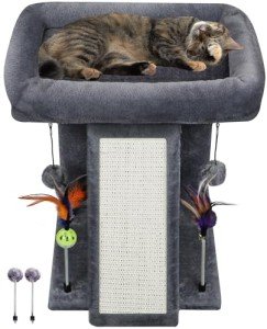 Cat Tree Tower with Scratching Post, Activity Centre
