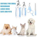 Dog Nail Clippers Kit with Safety Guard and File
