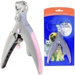 LED Light Nail Clipper with Magnification for Pets