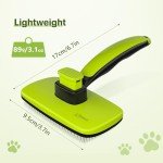Pecute Self-Cleaning Slicker Brush for Dogs and Cats