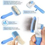 Atlamia Self Cleaning Slicker Brush for Dogs & Cats