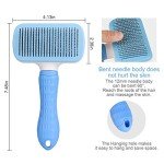 Atlamia Self Cleaning Slicker Brush for Dogs & Cats