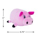 Outward Hound Small Pig Plush Squeaky Dog Toy