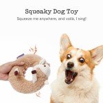 Fuzzwoof Plush Alpaca Dog Toy: Interactive Pet Supplies