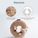 Fuzzwoof Plush Alpaca Dog Toy: Interactive Pet Supplies