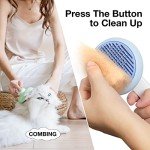 Self Cleaning Cat and Dog Grooming Brush