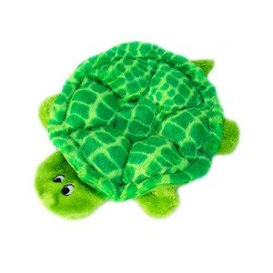 ZippyPaws - 6-Squeaker Plush Dog Toy: Slowpoke Turtle